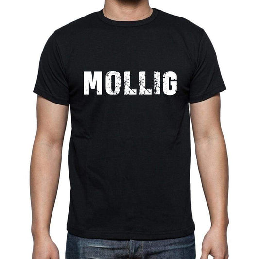Mollig Mens Short Sleeve Round Neck T-Shirt - Casual