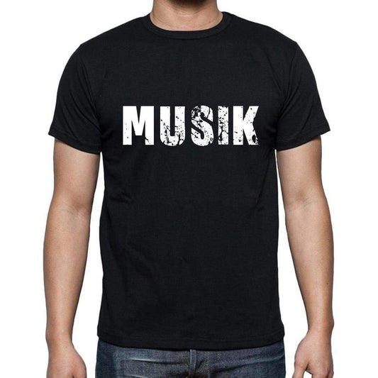 Musik Mens Short Sleeve Round Neck T-Shirt - Casual