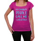 My Favorite People Call Me Christina Womens T-Shirt Pink Birthday Gift 00386 - Pink / Xs - Casual