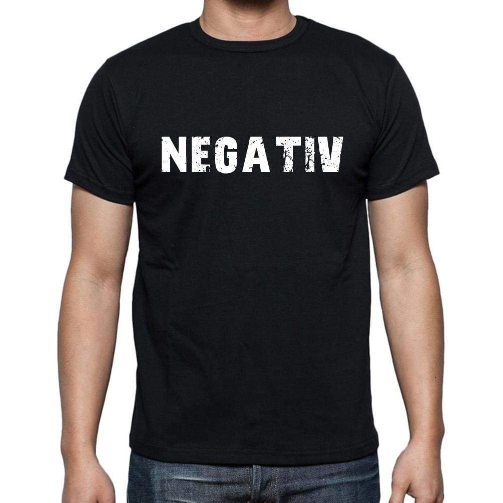 Negativ Mens Short Sleeve Round Neck T-Shirt - Casual