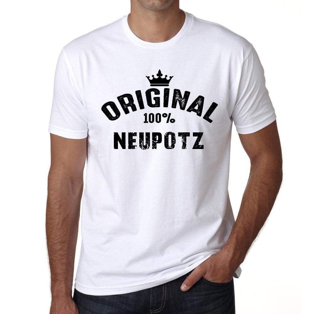 Neupotz Mens Short Sleeve Round Neck T-Shirt - Casual