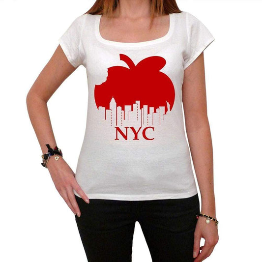 New York NY 2C Big Apple T-shirt for women,short sleeve,cotton tshirt,women t shirt,gift - Blaine