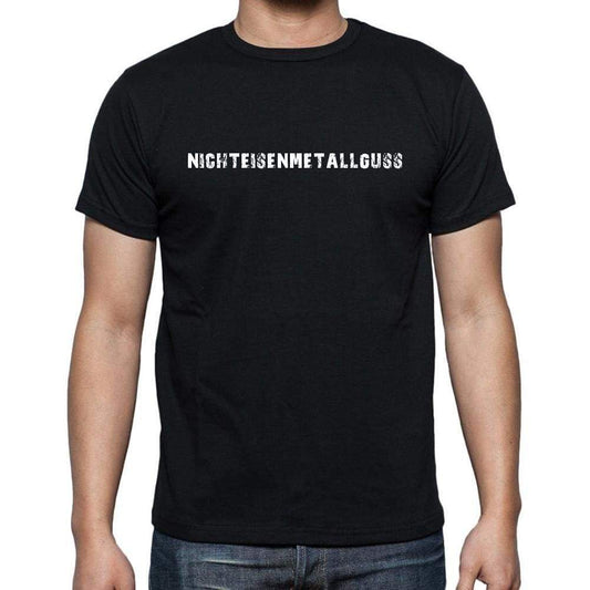 Nichteisenmetallguss Mens Short Sleeve Round Neck T-Shirt 00022 - Casual