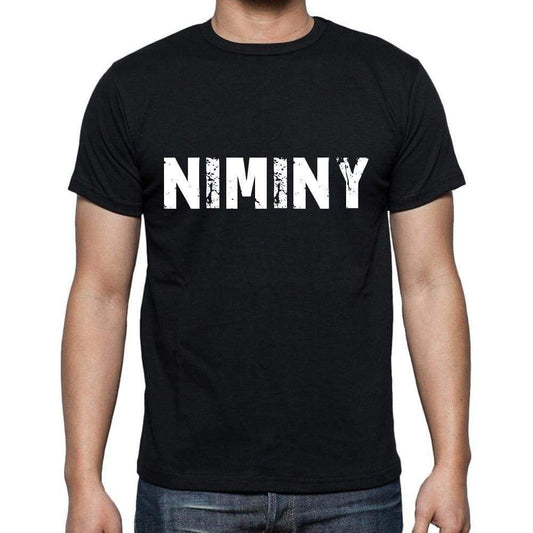 Niminy Mens Short Sleeve Round Neck T-Shirt 00004 - Casual