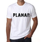 Planar Mens T Shirt White Birthday Gift 00552 - White / Xs - Casual