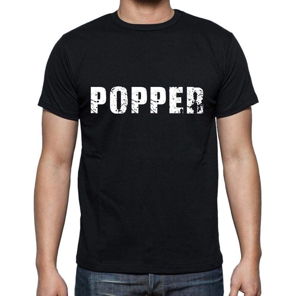 popper ,Men's Short Sleeve Round Neck T-shirt 00004 - Ultrabasic