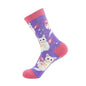 Cotton funny Socks Women &Men New 2019 cute Autumn Winter New Year Santa Claus Christmas Fruit Animal Fish Happy Socks PEONFLY