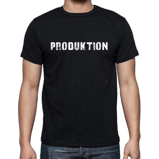 Produktion Mens Short Sleeve Round Neck T-Shirt - Casual