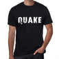 Quake Mens Retro T Shirt Black Birthday Gift 00553 - Black / Xs - Casual