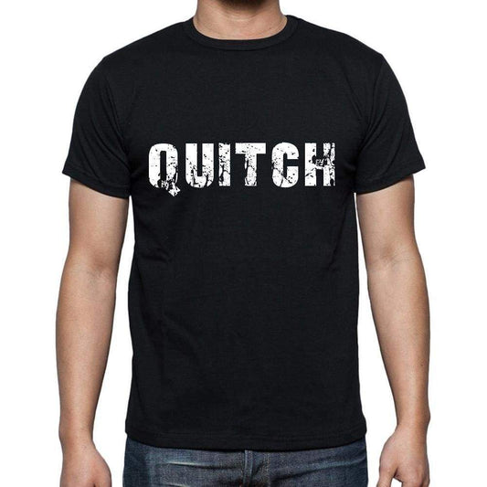 Quitch Mens Short Sleeve Round Neck T-Shirt 00004 - Casual