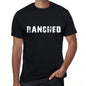 Ranched Mens T Shirt Black Birthday Gift 00555 - Black / Xs - Casual
