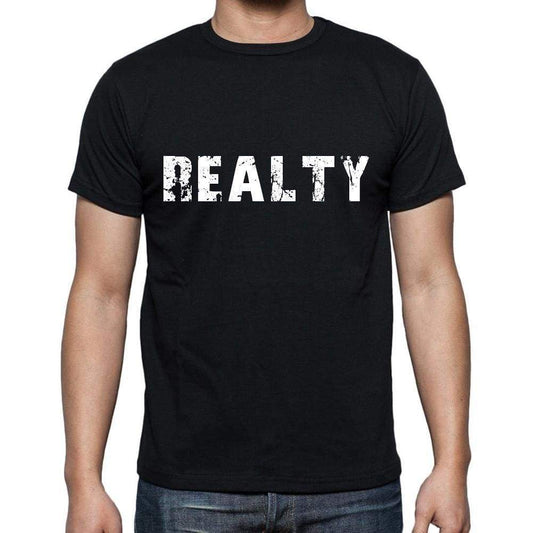 realty ,Men's Short Sleeve Round Neck T-shirt 00004 - Ultrabasic