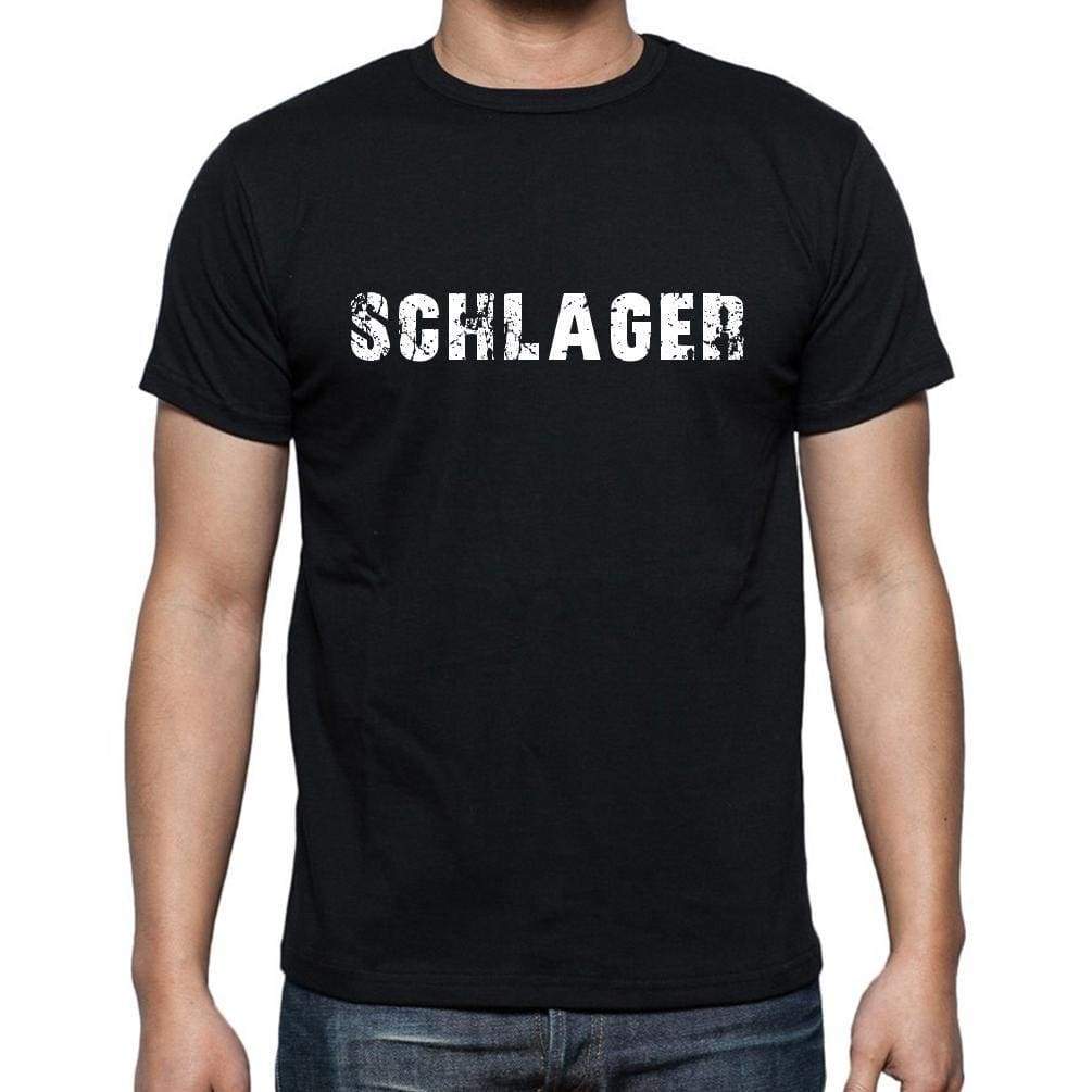 Schlager Mens Short Sleeve Round Neck T-Shirt - Casual
