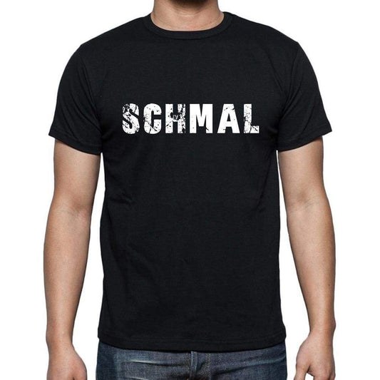 Schmal Mens Short Sleeve Round Neck T-Shirt - Casual