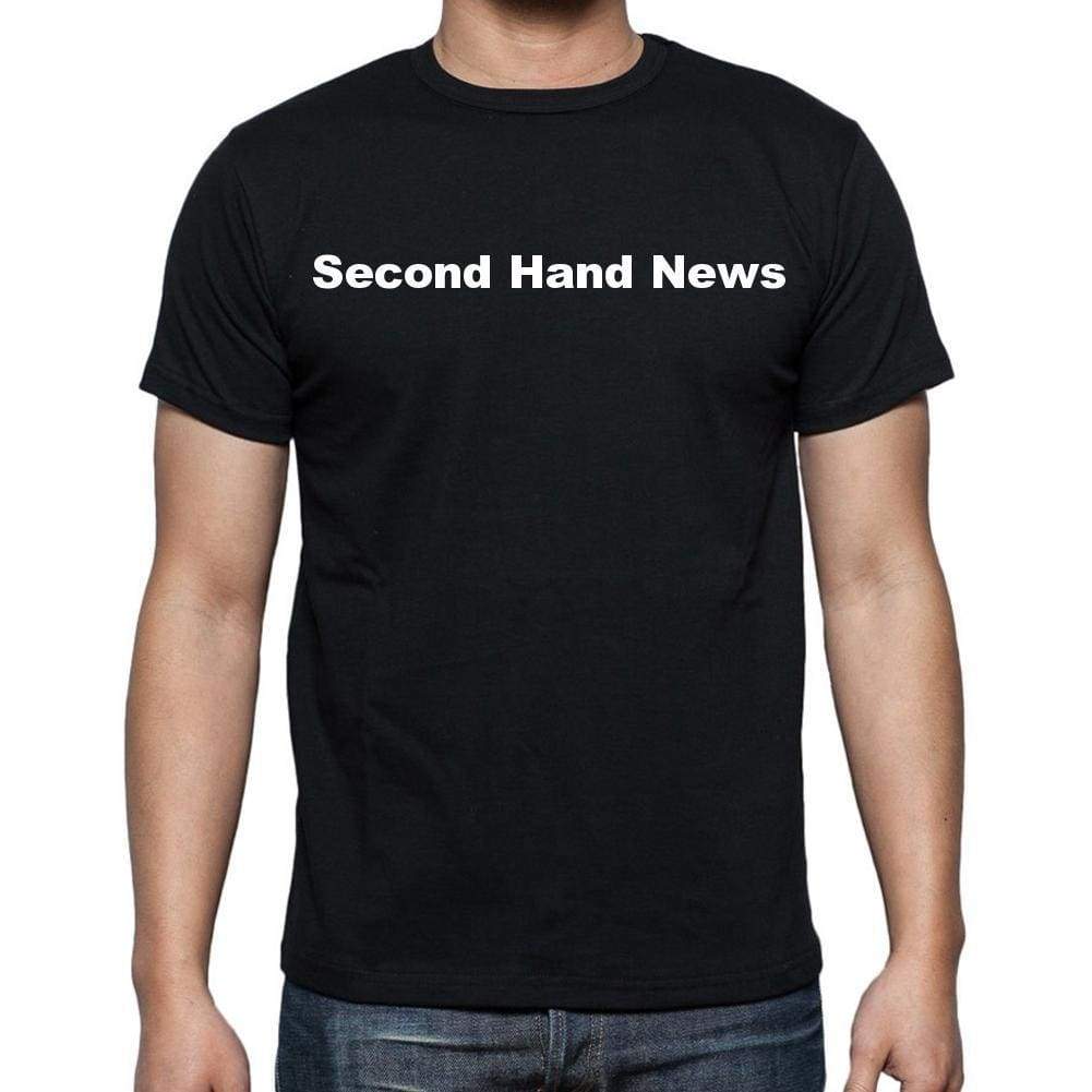 Second Hand News Mens Short Sleeve Round Neck T-Shirt - Casual