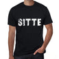Sitte Mens T Shirt Black Birthday Gift 00548 - Black / Xs - Casual