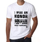 Soldier What Happened White Mens Short Sleeve Round Neck T-Shirt 00316 - White / S - Casual