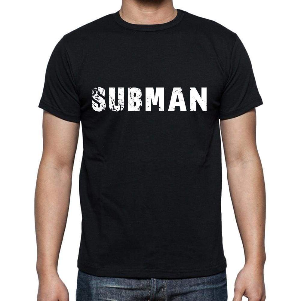 Subman Mens Short Sleeve Round Neck T-Shirt 00004 - Casual
