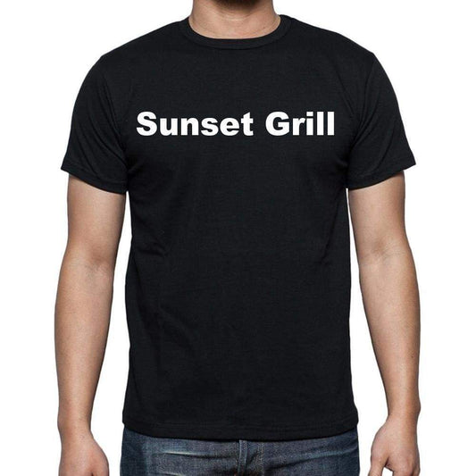 Sunset Grill Mens Short Sleeve Round Neck T-Shirt - Casual