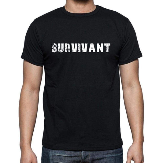 Survivant French Dictionary Mens Short Sleeve Round Neck T-Shirt 00009 - Casual