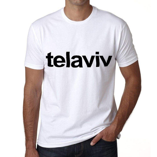 Tel Aviv Mens Short Sleeve Round Neck T-Shirt 00047