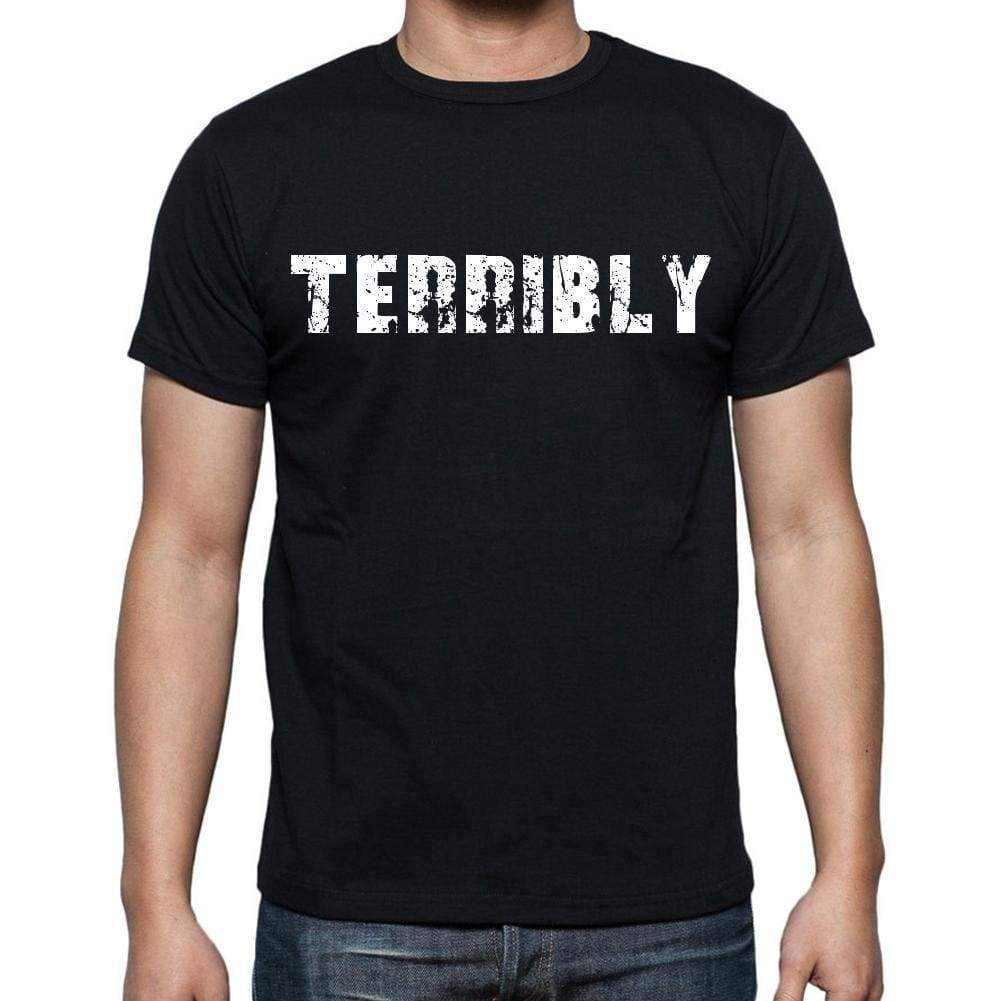 Terribly Mens Short Sleeve Round Neck T-Shirt - Casual