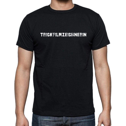 Trickfilmzeichnerin Mens Short Sleeve Round Neck T-Shirt 00022 - Casual