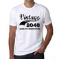 Vintage Aged To Perfection 2048 White Mens Short Sleeve Round Neck T-Shirt Gift T-Shirt 00342 - White / S - Casual